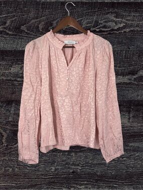 Greylin Leopard Print Blouse